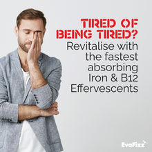 Load image into Gallery viewer, Evafizz FE - Iron + B12 + Multivitamins