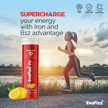 Load image into Gallery viewer, Evafizz FE - Iron + B12 + Multivitamins